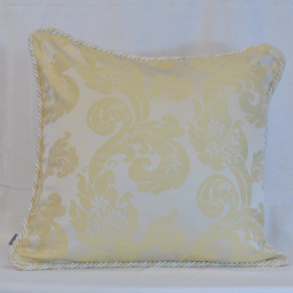 クッションカバー フランス製クッションカバー クッション トリム付きクッションカバー フランスインテリア雑貨 スタイルフランス 45x45 FlorenceIvoire45X45