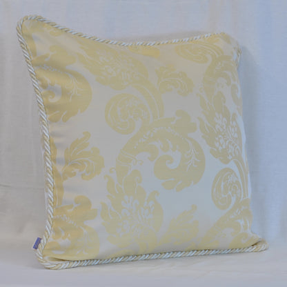 クッションカバー フランス製クッションカバー クッション トリム付きクッションカバー フランスインテリア雑貨 スタイルフランス 45x45 FlorenceIvoire45X45