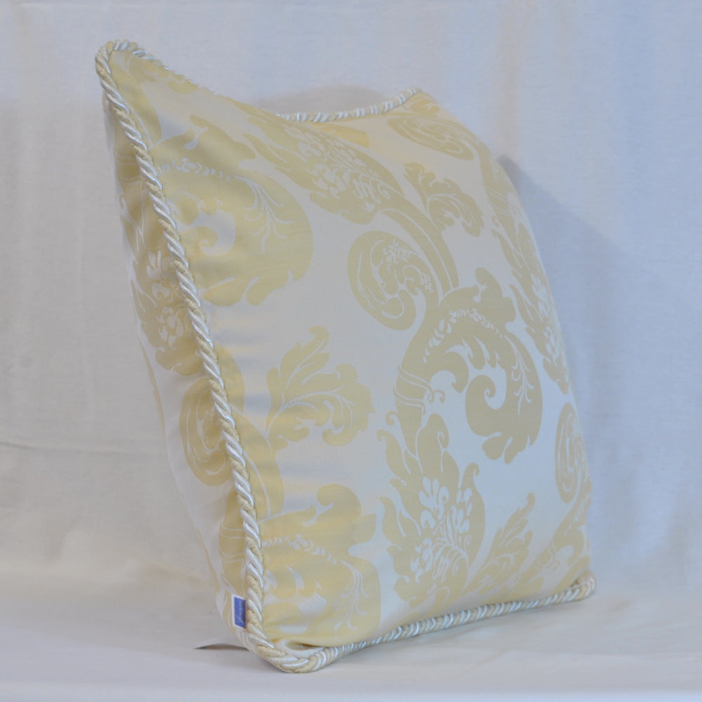 クッションカバー フランス製クッションカバー クッション トリム付きクッションカバー フランスインテリア雑貨 スタイルフランス 45x45 FlorenceIvoire45X45