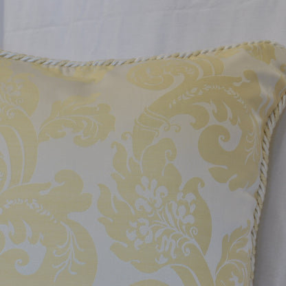 クッションカバー フランス製クッションカバー クッション トリム付きクッションカバー フランスインテリア雑貨 スタイルフランス 45x45 FlorenceIvoire45X45