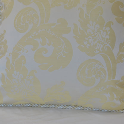 クッションカバー フランス製クッションカバー クッション トリム付きクッションカバー フランスインテリア雑貨 スタイルフランス 45x45 FlorenceIvoire45X45