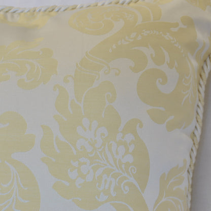 クッションカバー フランス製クッションカバー クッション トリム付きクッションカバー フランスインテリア雑貨 スタイルフランス 45x45 FlorenceIvoire45X45