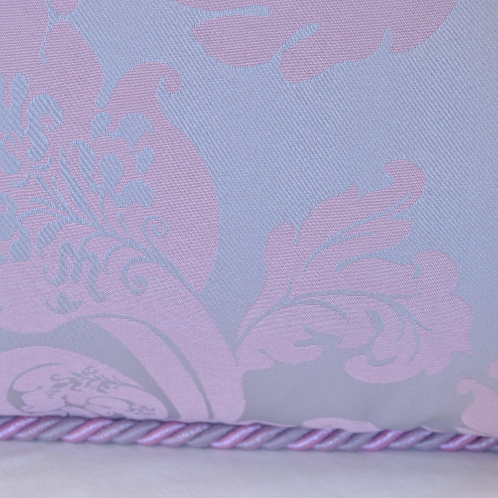 クッションカバー フランス製クッションカバー クッション トリム付きクッションカバー フランスインテリア雑貨 スタイルフランス 45x45 FlorenceParme45X45