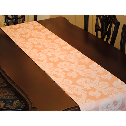 テーブルランナー テーブルライナー おしゃれ スタイルフランス フランス製生地 テーブルウエア テーブルセンター 230 ピンク FlorenceRose 35x230cm 21007TR-P