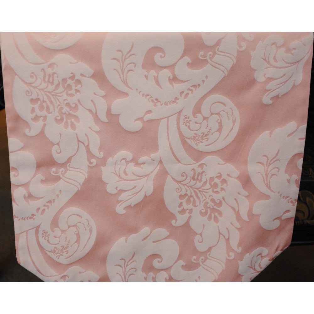 テーブルランナー テーブルライナー おしゃれ スタイルフランス フランス製生地 テーブルウエア テーブルセンター 230 ピンク FlorenceRose 35x230cm 21007TR-P