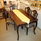 テーブルランナー テーブルライナー おしゃれ スタイルフランス フランス製生地 テーブルウエア テーブルセンター 160cm グリーン FlorenceVtAnis 30x160