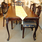 テーブルランナー テーブルライナー おしゃれ スタイルフランス フランス製生地 テーブルウエア テーブルセンター 160cm グリーン FlorenceVtAnis 30x160