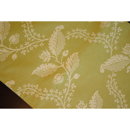 テーブルランナー テーブルライナー おしゃれ スタイルフランス フランス製生地 テーブルウエア テーブルセンター 160cm グリーン GustaveAnis 30x160