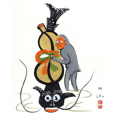 袋帯 すくい織 本袋帯 瓢箪鯰 まこと織物 西陣織 爪織 大津絵 すくい本袋帯