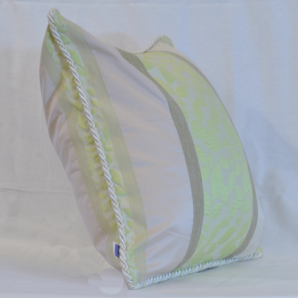 クッションカバー フランス製クッションカバー クッション トリム付きクッションカバー フランスインテリア雑貨 スタイルフランス 45x45 OphelineAnis45X45