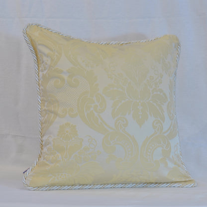 クッションカバー フランス製クッションカバー クッション トリム付きクッションカバー フランスインテリア雑貨 スタイルフランス 45x45 RegenceIvoire45X45