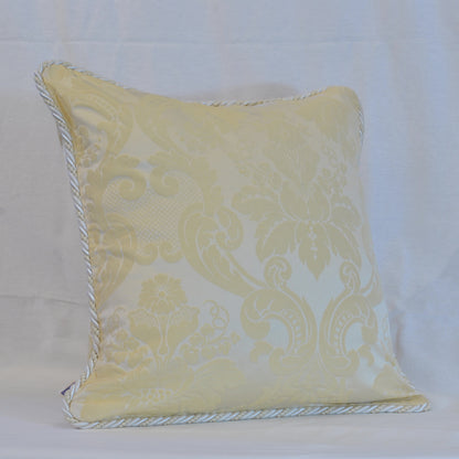 クッションカバー フランス製クッションカバー クッション トリム付きクッションカバー フランスインテリア雑貨 スタイルフランス 45x45 RegenceIvoire45X45