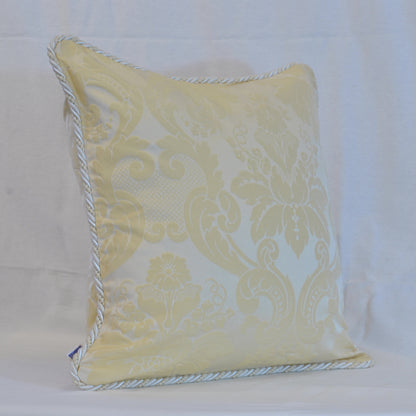 クッションカバー フランス製クッションカバー クッション トリム付きクッションカバー フランスインテリア雑貨 スタイルフランス 45x45 RegenceIvoire45X45