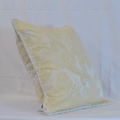 クッションカバー フランス製クッションカバー クッション トリム付きクッションカバー フランスインテリア雑貨 スタイルフランス 45x45 RegenceIvoire45X45