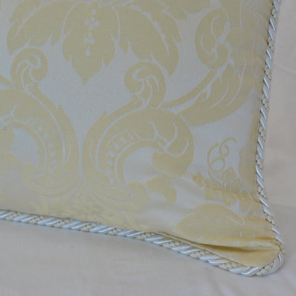 クッションカバー フランス製クッションカバー クッション トリム付きクッションカバー フランスインテリア雑貨 スタイルフランス 45x45 RegenceIvoire45X45