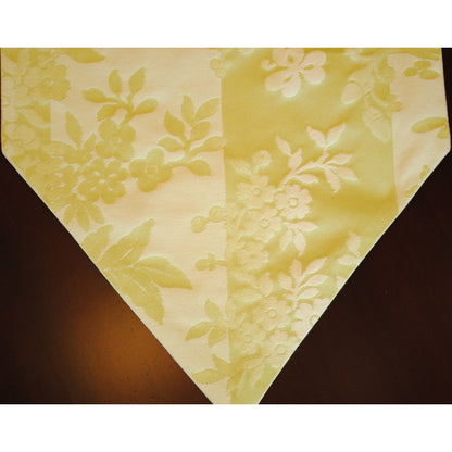 テーブルランナー テーブルライナー おしゃれ スタイルフランス フランス製生地 テーブルウエア テーブルセンター 160cm グリーン VeroneAnis 30x160