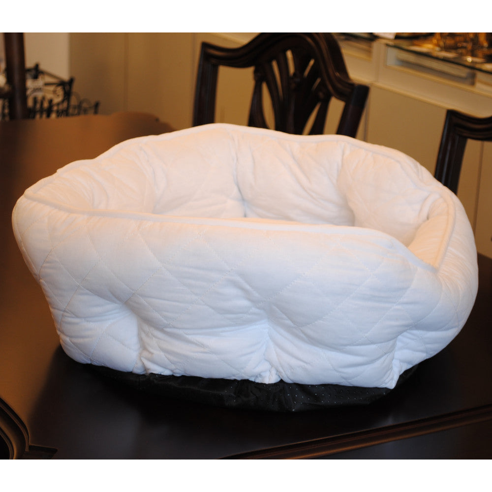 ペットベッド 洗えるペットベッド キルティング生地 ホワイトキルト ペット用品 雑貨 オフホワイト ホワイト コットン 55×45 RelaxingTheRules WK2012FO-WH