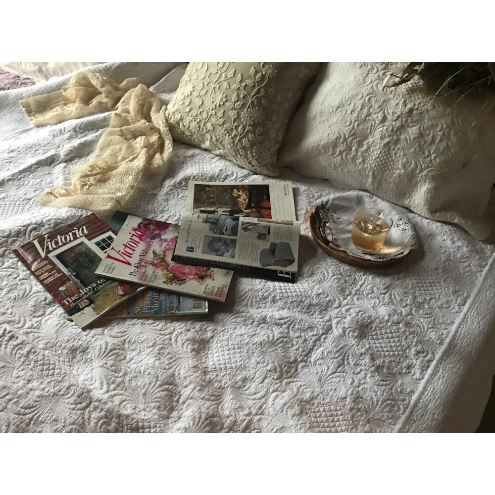 枕カバー ピローケース キルティング生地 ホワイトキルト インテリア雑貨 雑貨 オフホワイト ホワイト コットン 43×63 RelaxingTheRules WK2012M1-WH