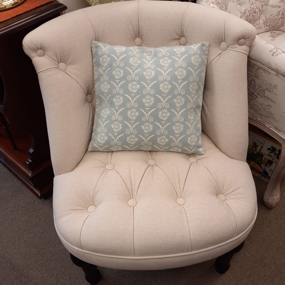 クッションカバー フランス製クッションカバー スタイルフランス フランス製インテリア雑貨 フランス製 35x35 CompagnieDesEtoffes BarbetBleu35x35