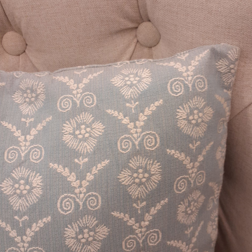 クッションカバー フランス製クッションカバー スタイルフランス フランス製インテリア雑貨 フランス製 35x35 CompagnieDesEtoffes BarbetBleu35x35