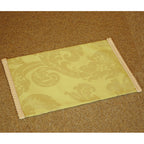 テーブルセンター オシャレ スタイルフランス 20x30 ブレード付き フランス製生地 グリーン 20x30cm FlorenceVtAnis