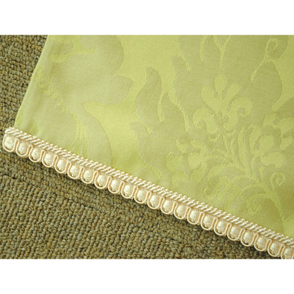 テーブルセンター オシャレ スタイルフランス 20x30 ブレード付き フランス製生地 グリーン 20x30cm FlorenceVtAnis