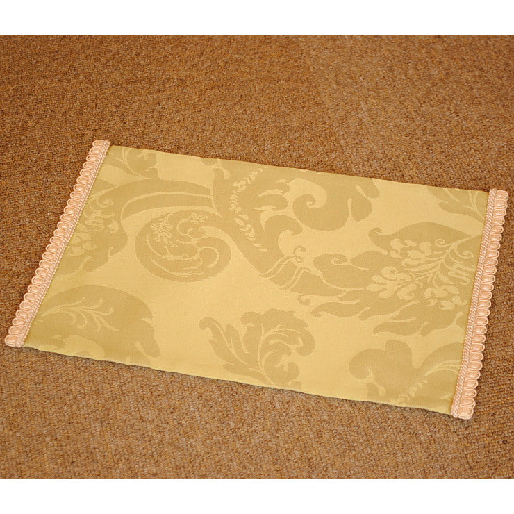 テーブルセンター オシャレ スタイルフランス 20x30 ブレード付き フランス製生地 グリーン 20x30cm FlorenceVtAnis