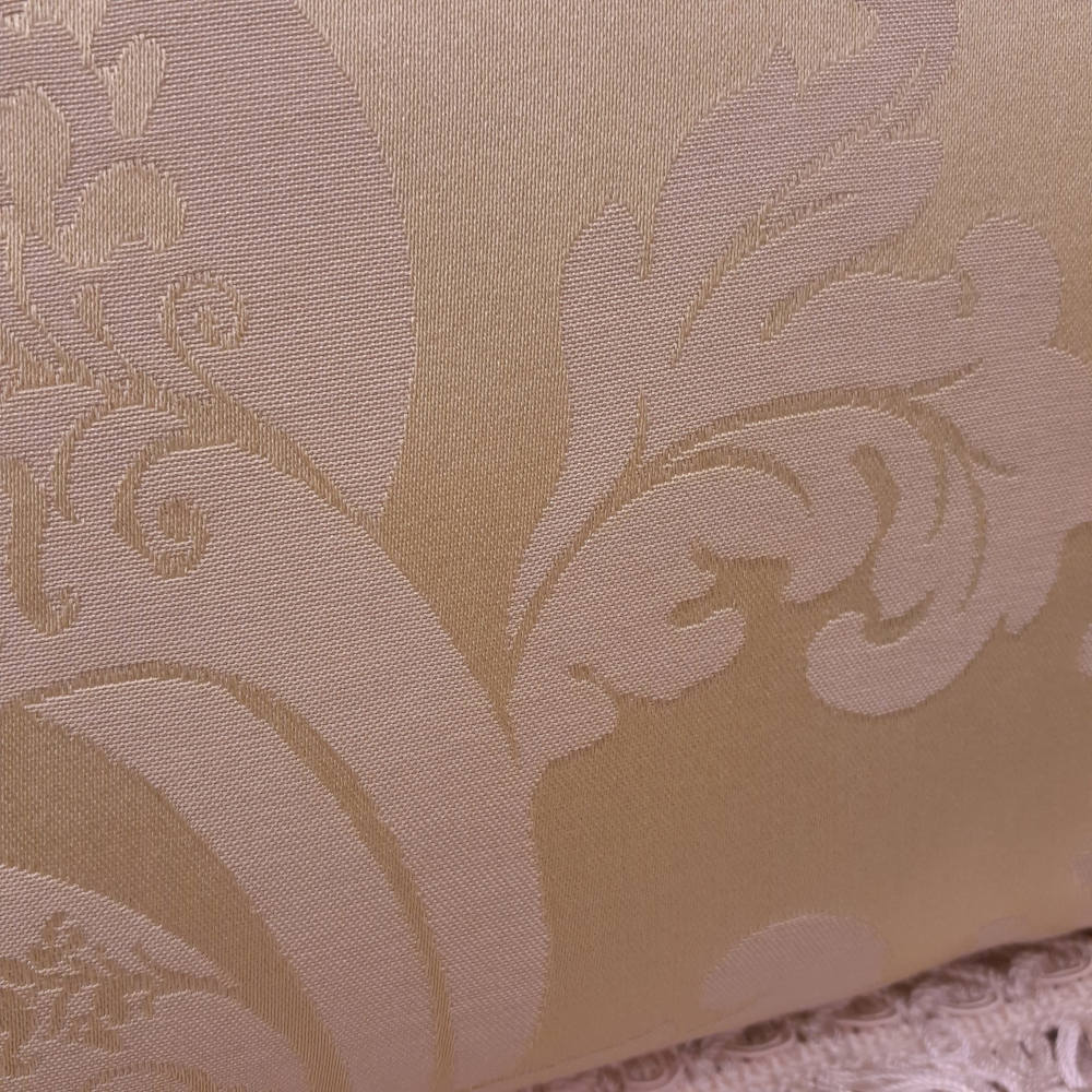 クッションカバー フリンジクッションカバー フランス製クッションカバー クッション インテリア雑貨 スタイルフランス FlorenceVtAnis 35x35 21003CU-GN