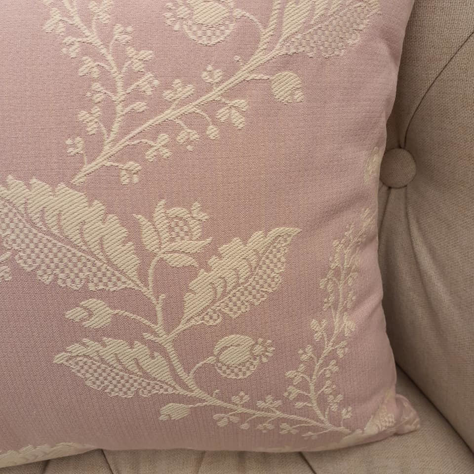 クッションカバー フランス製クッションカバー スタイルフランス フランス製雑貨 フランス製 35x35 CompagnieDesEtoffes カンパニューデゼトフ GustaveRose