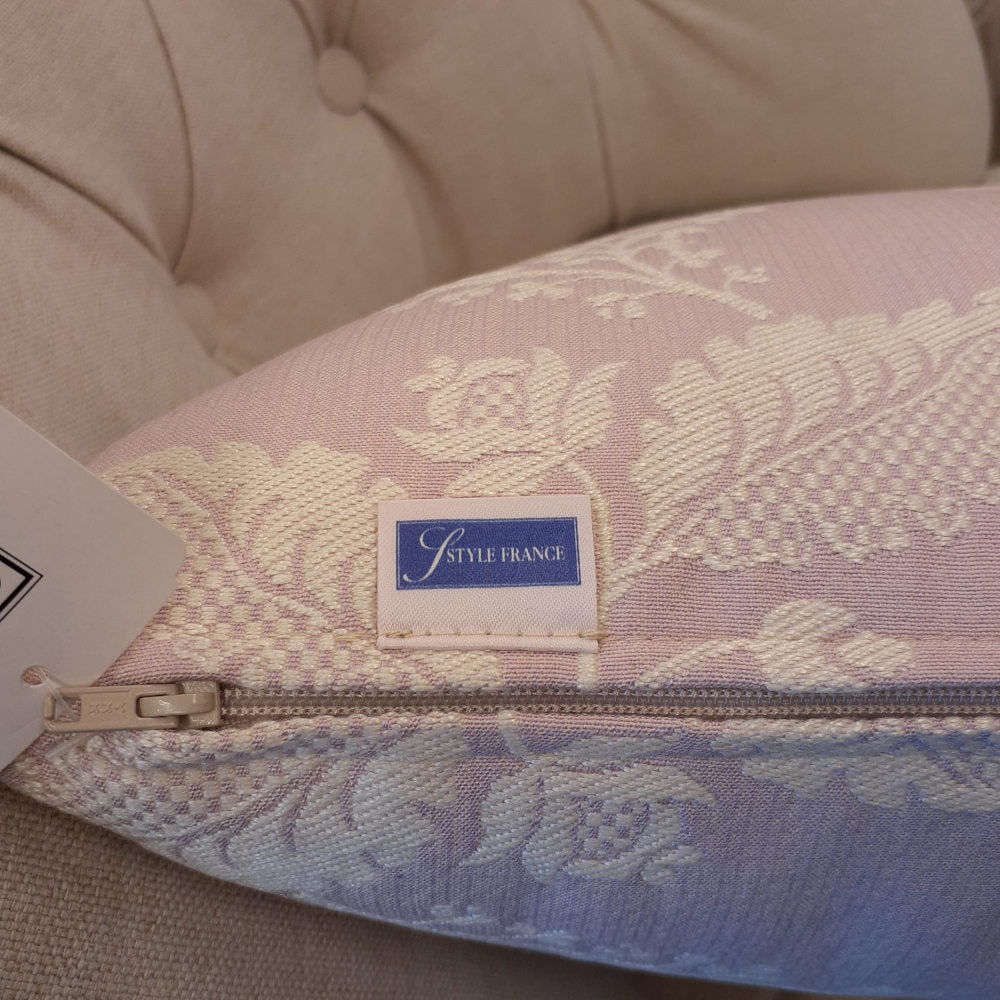 クッションカバー フランス製クッションカバー スタイルフランス フランス製雑貨 フランス製 35x35 CompagnieDesEtoffes カンパニューデゼトフ GustaveRose