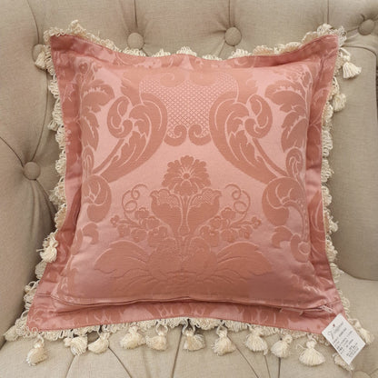 クッションカバー フランス製クッションカバー フリンジクッションカバー フランス製インテリア雑貨 スタイルフランス RegenceRose 35x35 21003CU-MP
